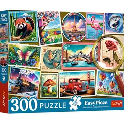 Puzzle - 300 EasyPiece - Trefl Briefmarken 23100