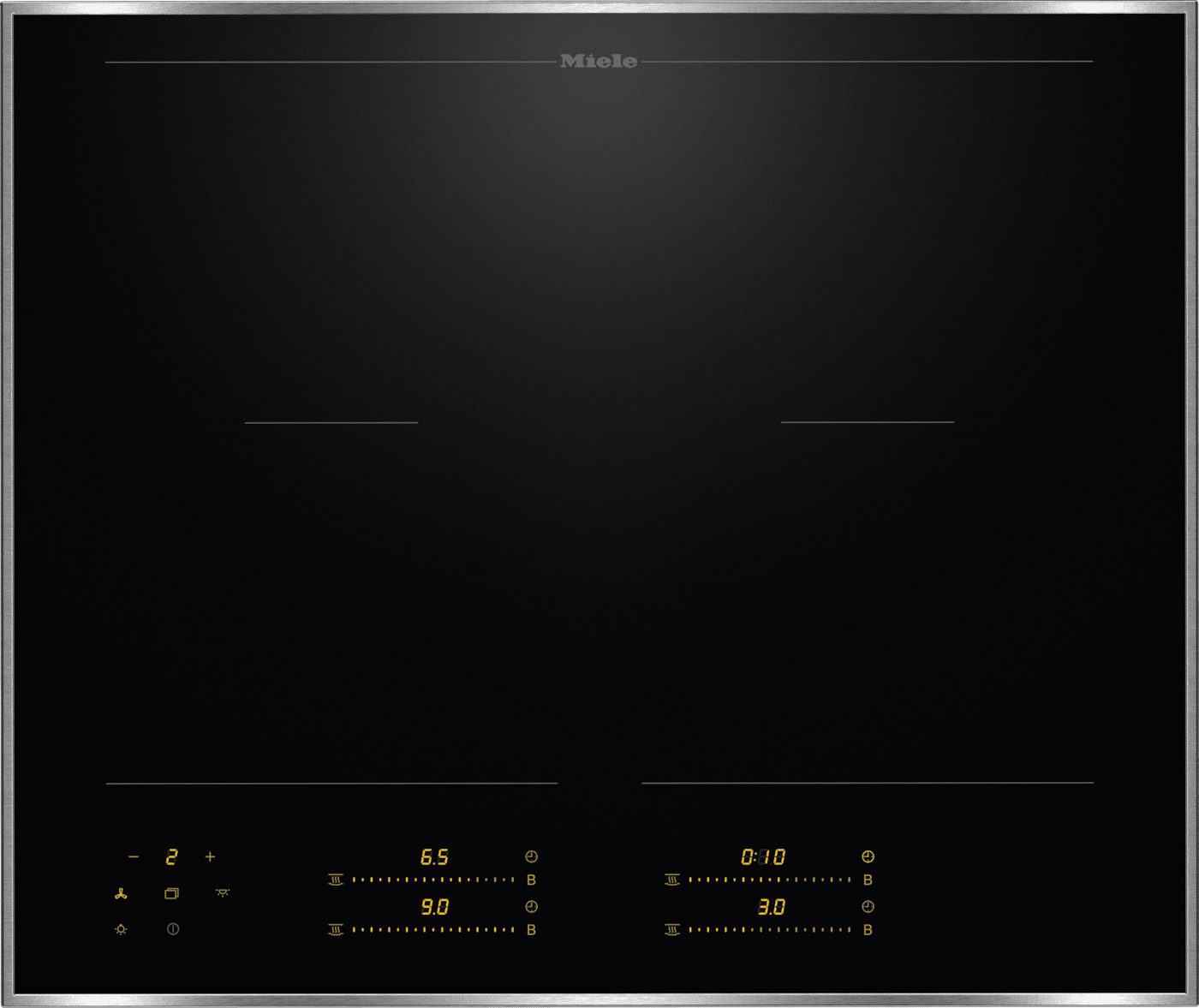 Miele KM8565FR autarkes 62 cm Induktions Kochfeld/Herdplatte 4 Zone(n) 12911430