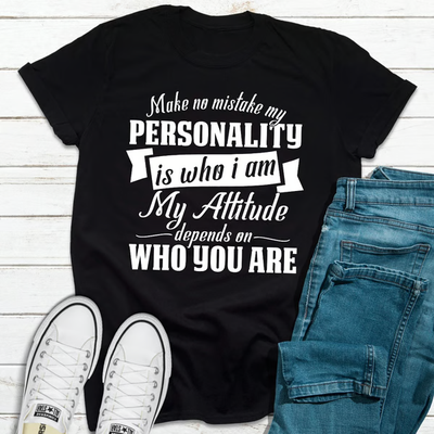 Make No Mistake Black 3XL
