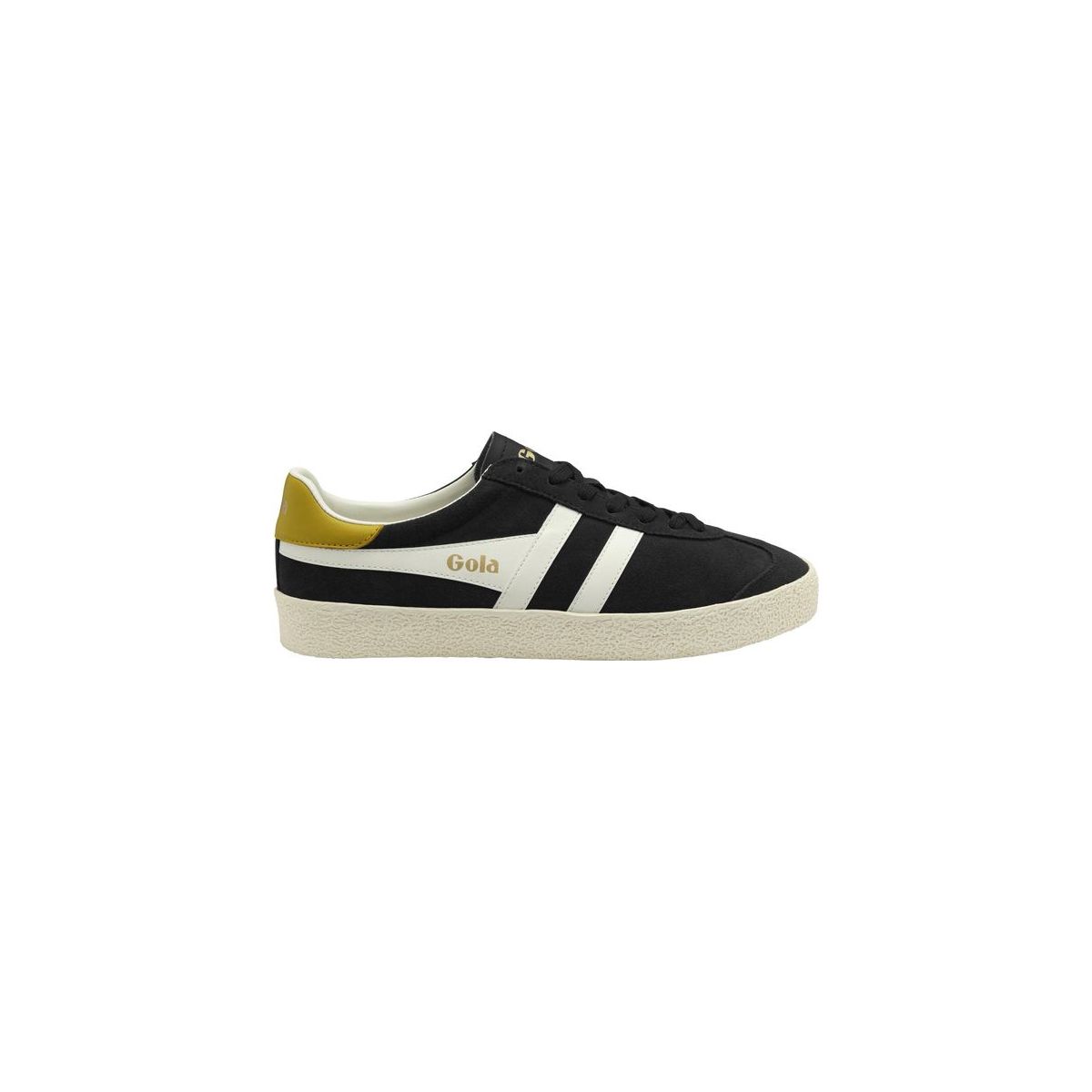 Gola Medallist Sneaker Women black/off white/sun (BW) 7 CLB740-BW-7-blackoffwhitesun