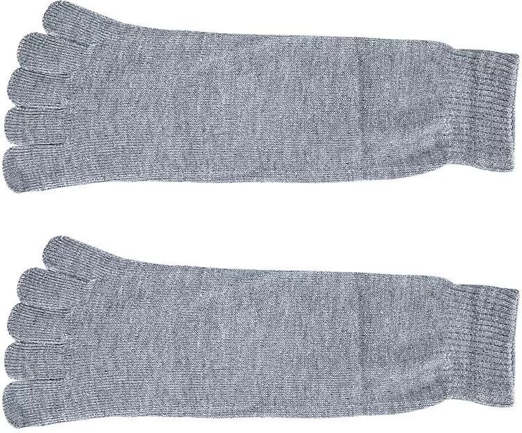INF Chaussettes à orteils séparés (lot de 2 paires) Gris