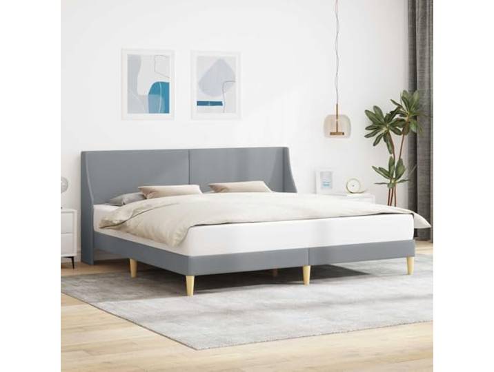 RJPLMFV Bettgestell mit Kopfteil zur Wandmontage Robustes Sperrholz, flexible Latten, modernes Design, einfach zu montieren