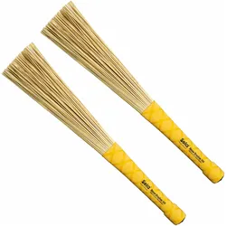Sela Strohbürsten 180 (Percussion), Drumsticks + Schlägel, Braun