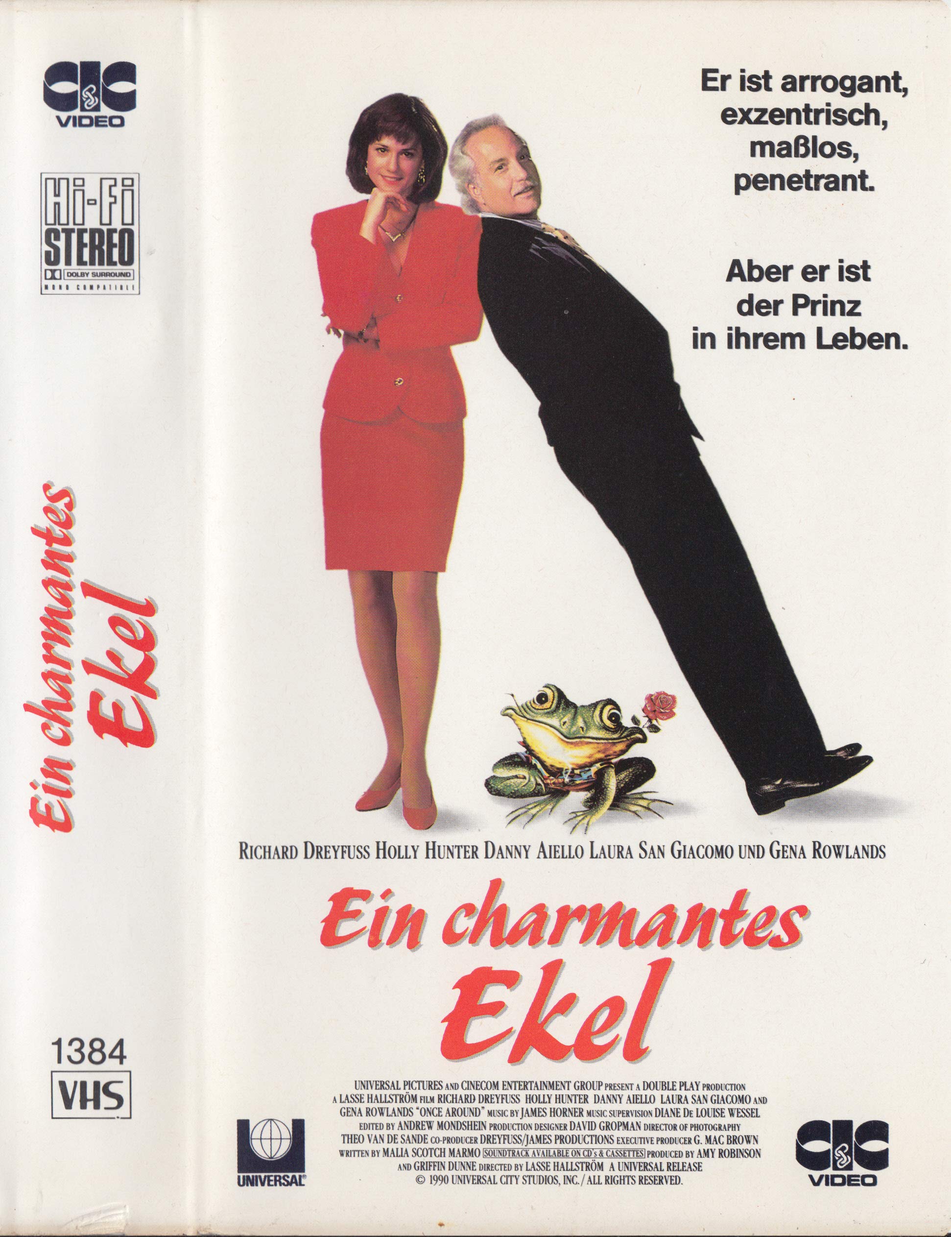 Lasse Hallström - Ein charmantes Ekel [VHS] - Preis vom 08.10.2026 07:26:42 h