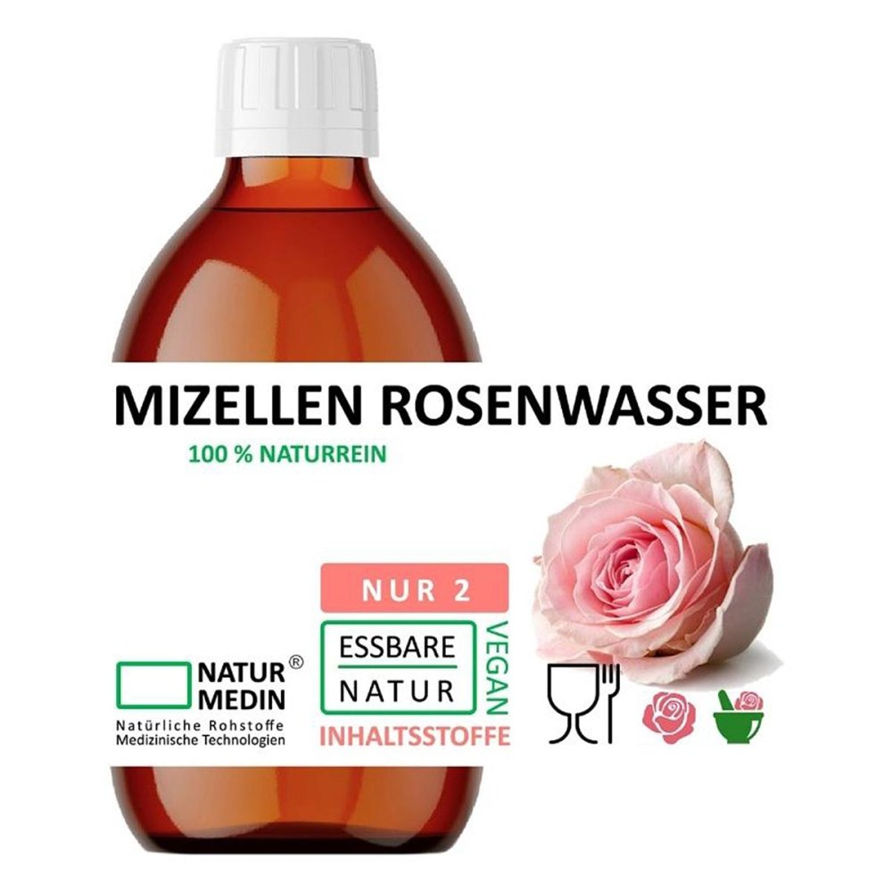 Falkengold GmbH Naturmedin Mizellenwasser mit Rosenwasser PET 20341849