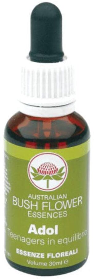 BUSH BIOTHERAPIES Pty Ltd Australian Bush Flower Happy Adol 30ml - Essenza Floreale per Relazioni Familiari - Fiori Australiani per Armonia Familiare