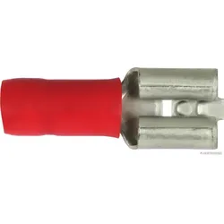 HERTH&BUSS Quetschverbinder, DIN 46245 Flachsteckhülse rot - 50252510 - rot