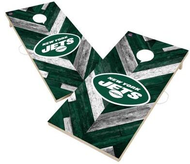 Skip's Garage New York Jets NFL Cornhole Board Set