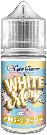 Cyber Flavour White Mery Aroma Mini Shot 10ml Cocco Ghiaccio