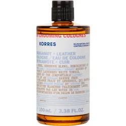 KORRES Athenian Grooming Eau de Cologne mit Bergamotte und Ledernoten