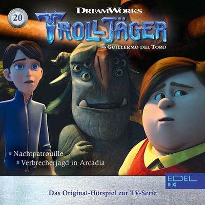 Folge 20: Nachtpatrouille / Verbrecherjagd in Arcadia (Das Original-Hörspiel zur TV-Serie) - Mario Jascheroff,Thomas Karallus, Audio, 4029759190592