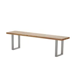 Jette Home Massivholzbank  Pantheon ¦ holzfarben ¦ Maße (cm): B: 40 H: 45