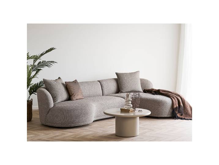 Table basse Tarlawi Ø 80cm Beige