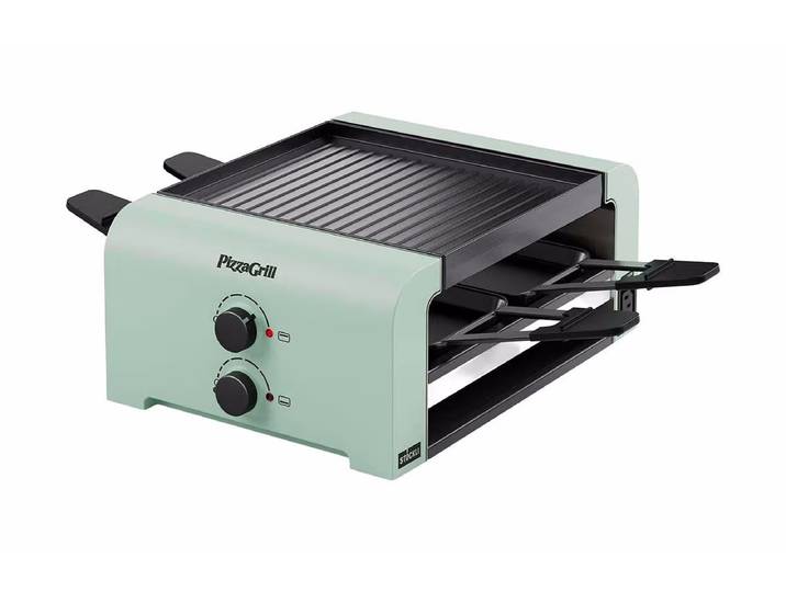 Stöckli PizzaGrill 4 Connect Mint Green – Raclette Ofen/Raclette Grill