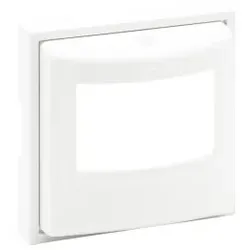 Legrand 864110A NILOE STEP Abdeckung 2-Leiter-Bewegungsmelder (ohne N-Leiter), Farbe: Ultraweiß