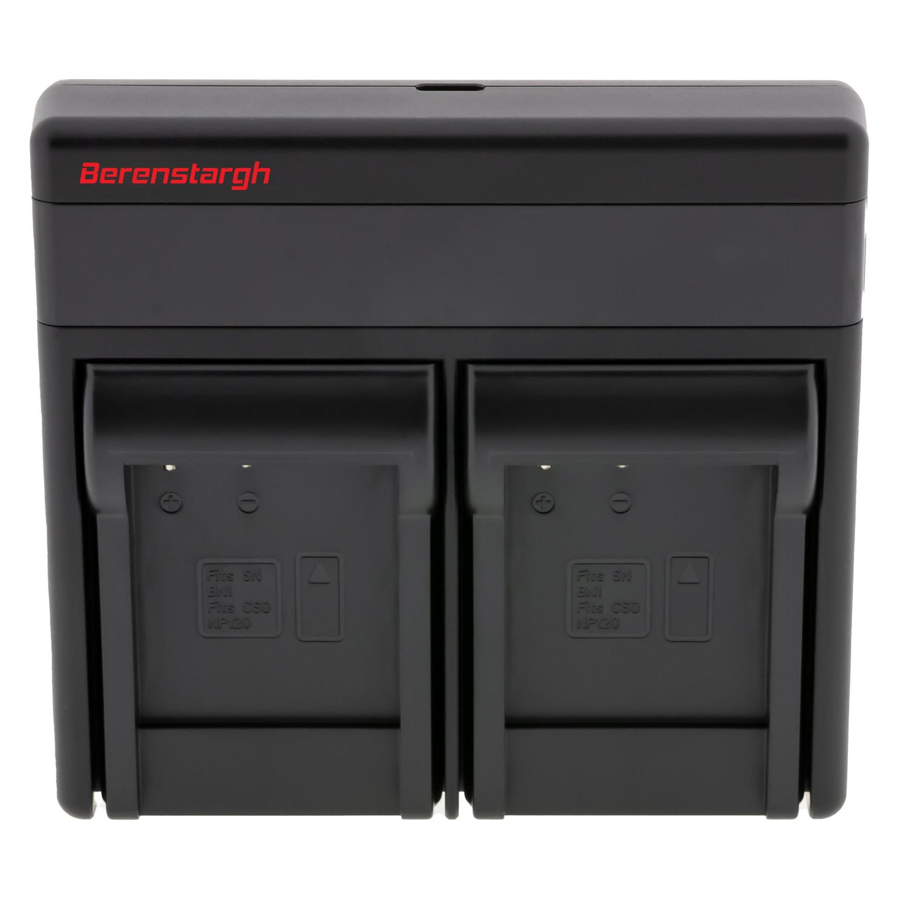 Berenstargh Dual PD Hyper Ladegerät f. Sony NP-BN1 USB-C in/out Powerbankfunktion (Kamera Akku Ladegerät) (61064525)