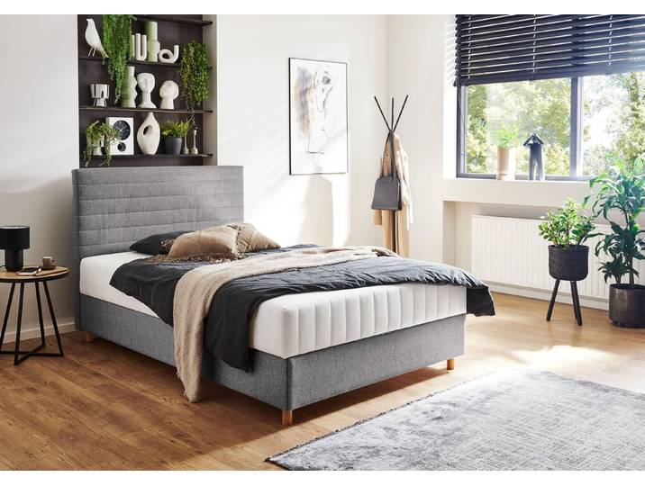 ATLANTIC home collection Stauraumbett Josie, mit Taschen-Federkernmatratze und Bettkasten