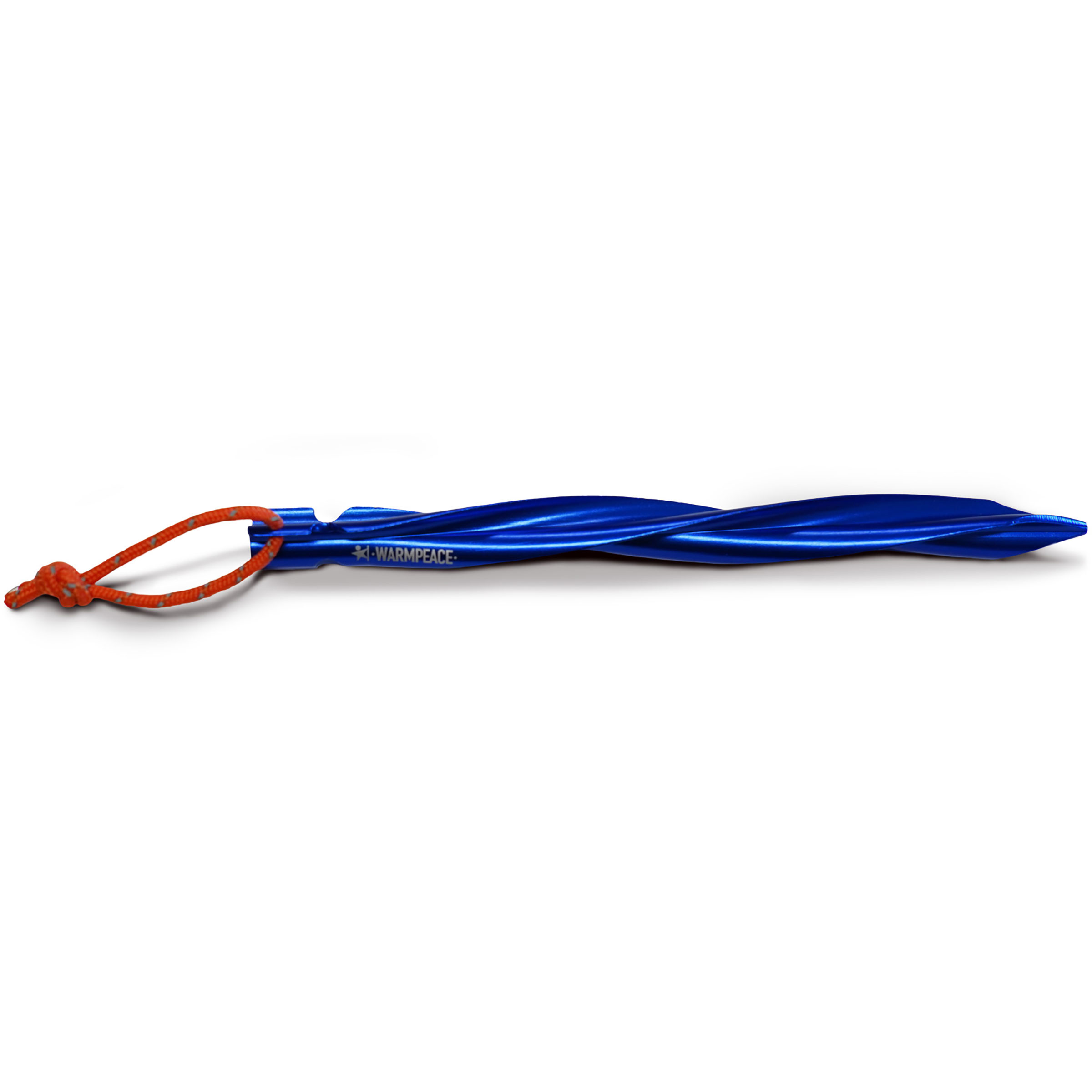 Warmpeace Screw 2er Pack Zeltheringe Zeltheringe blau Camping