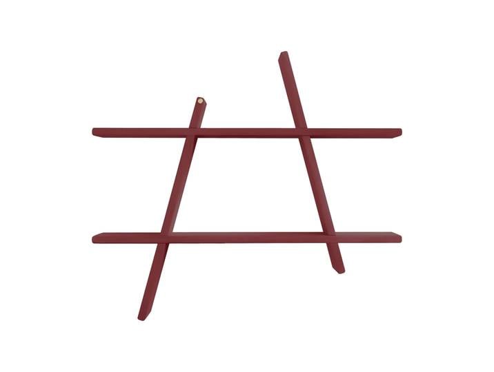 Andersen Furniture Étagère murale A-Shelf Special Edition Wine red L 78x12x67 cm