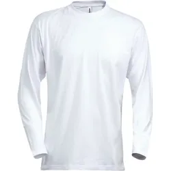 Langarmshirt "1914 HSJ" - M - Weiß