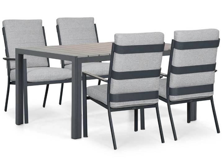 Lifestyle Garden Furniture Lecce/Young 155x92 cm dining tuinset