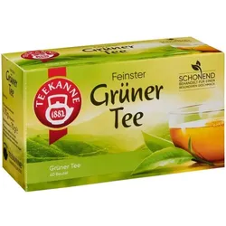 TEEKANNE Grüntee Grüner Tee 40 Stück Tassenportion Papierkuvert