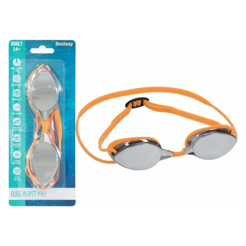 Bestway 21066 Schwimmbrille mit schwarzem Spiegel (16894)