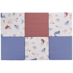Tineo, Spielteppich + Spielmatte, Spielmatte Treasures of the ocean 5 in 1 (180 x 200 cm)