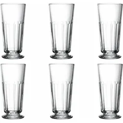 6x La Rochère Eiskaffeeglas Périgord 380 ml 16,8cm, Trinkgläser, Transparent