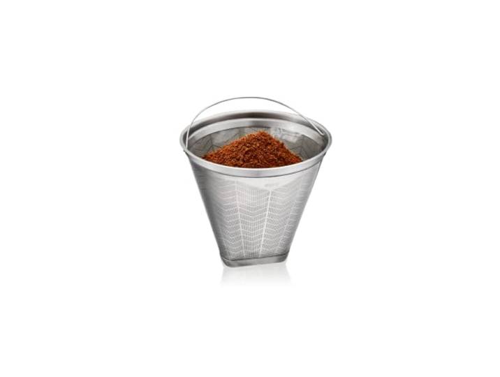 GEFU Kaffeefilter FLAVO Gr. 4 - Edelstahl Dauerfilter für Kaffeemaschinen