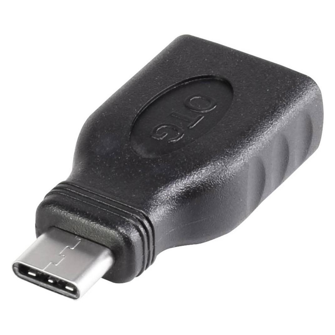 Renkforce USB 3 (USB 3.1 Gen 1) Adapter USB Type-C Stecker/A-Buchse mit OTG-Funktion (RF-3385702)