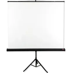 Avtek Tripod Standard 175 - Projektionsbildschirm mit Stativ - 247 cm (97") (97", 1:1), Leinwand, Weiss