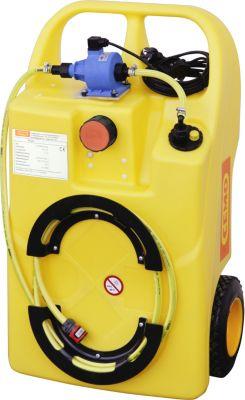 Mobiles Bewässerungssystem CEMO Aqua-Caddy, mit Schwingkolbenpumpe 230V, Fördermenge 3,5 l/min, 60l Volumen