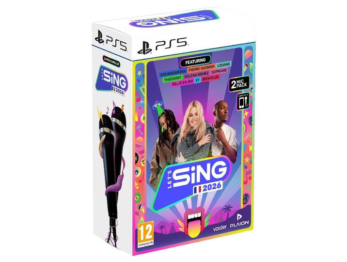 Let's Sing 2026 + 2 micros PS5 PLAION