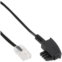 INLINE TAE-F Kabel, für DSL-Router, TAE-F Stecker an RJ45 8P2C, 3m
