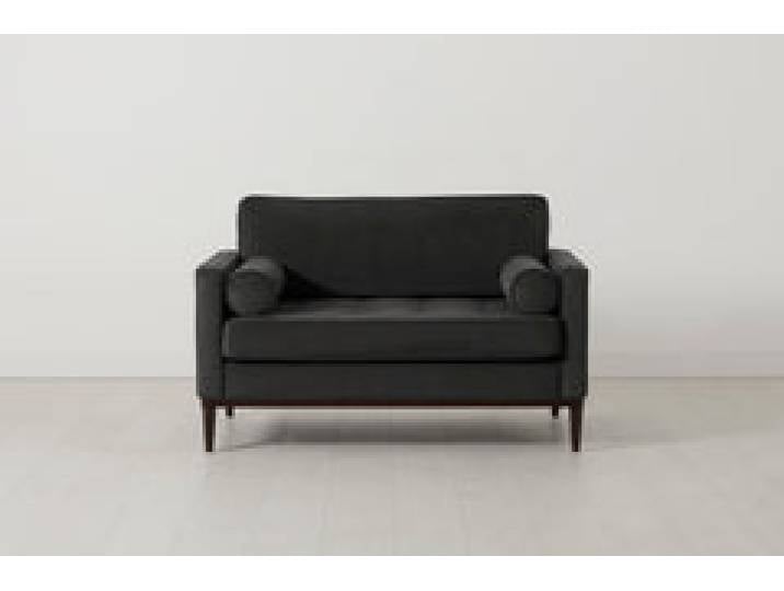 Model 02 Loveseat, Dunkelgrau