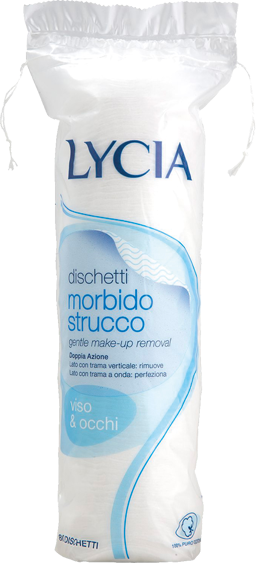 Lycia Dischetti di Cotone Struccanti 80 Pezzi