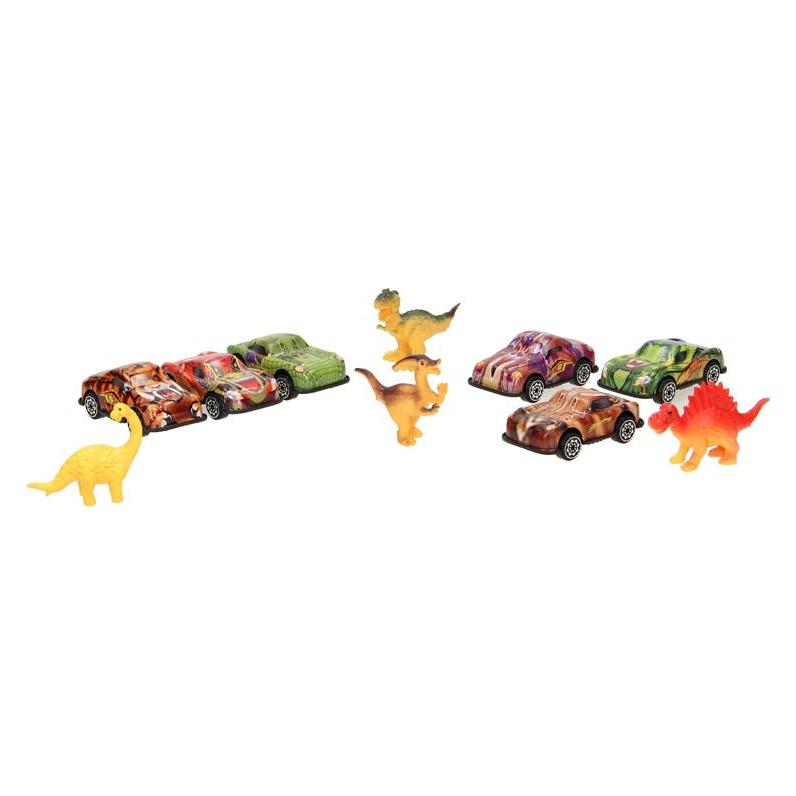 Lobbes Autoset Animalprint mit Spieltieren (66458782)