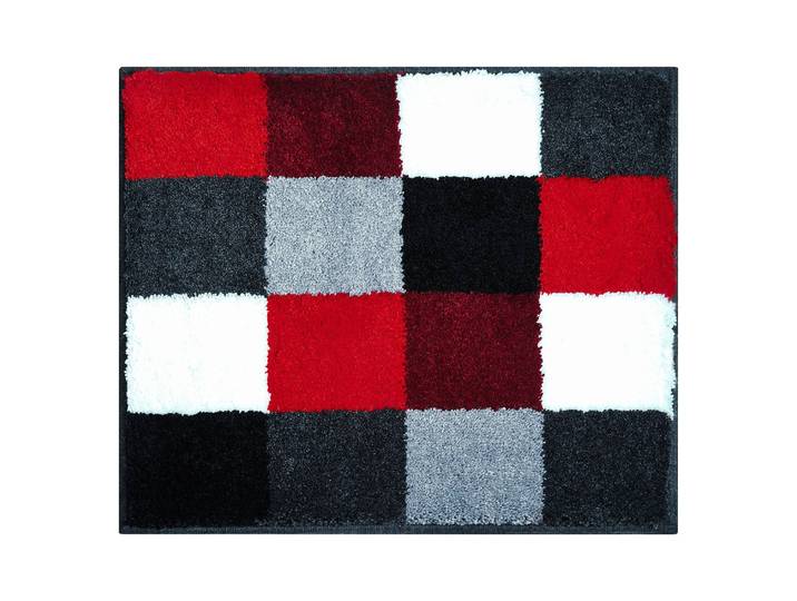Badematte Bona 50 x 60cm Rot/Chilirot
