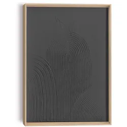 Bild ARCHES (BHT 30x40x3 cm) - schwarz - BHT 30x40x3 cm