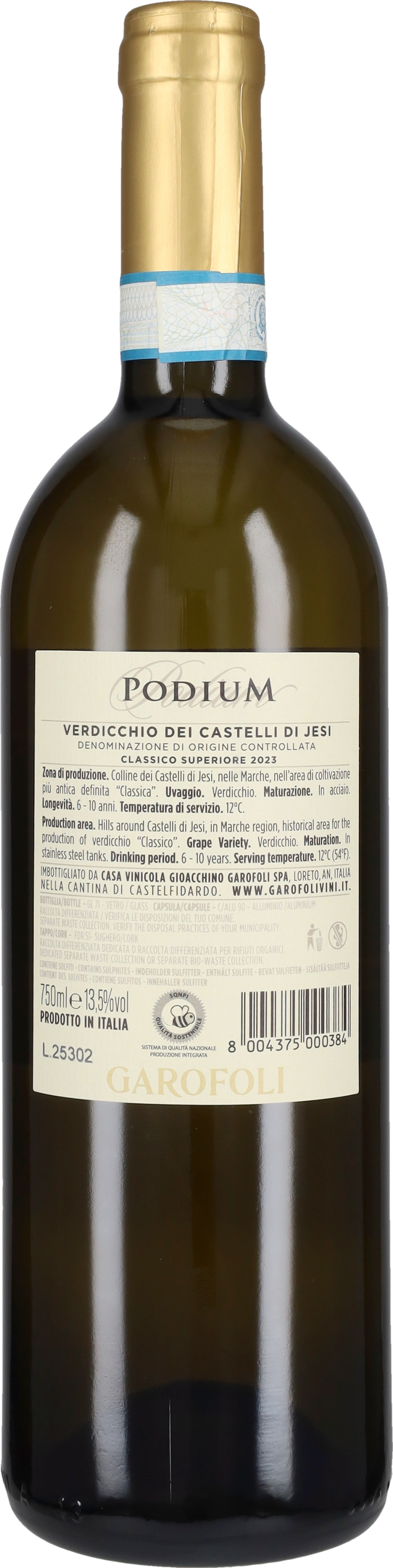 Garofoli Gioacchino Verdicchio dei Castelli di Jesi Superiore 'Podium' Garofoli 2023