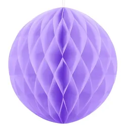 50x Wabenball, Flieder, 30 cm