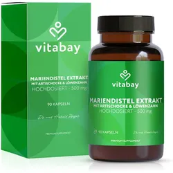 Vitabay Mariendistel Komplex Mit Artischocke & Löwenzahn 90 St