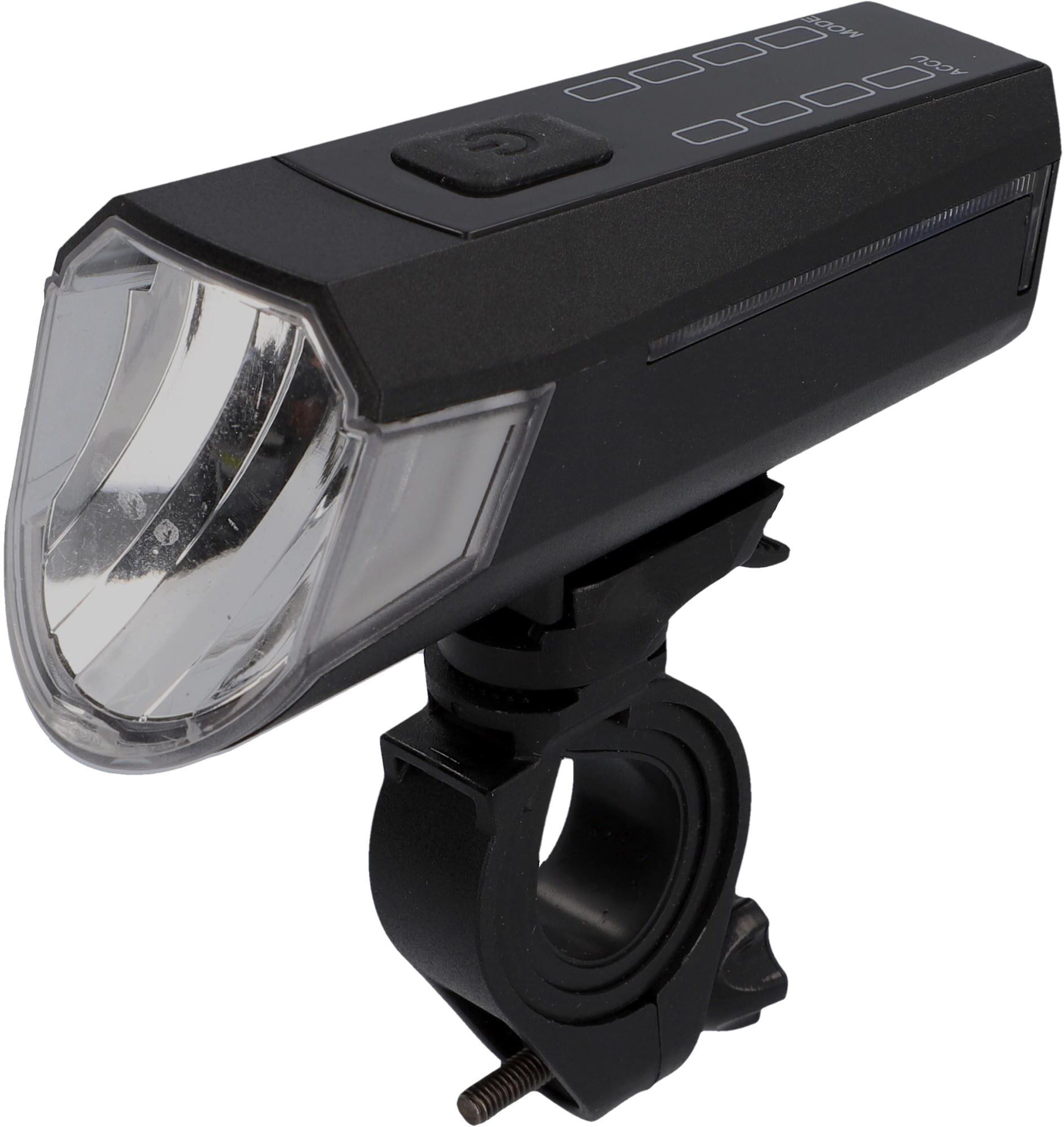 Fahrradbeleuchtung FISCHER FAHRRAD "LED-Akku Bel.-Set Bremsbel. 80 Lux", schwarz, Fahrradlampen