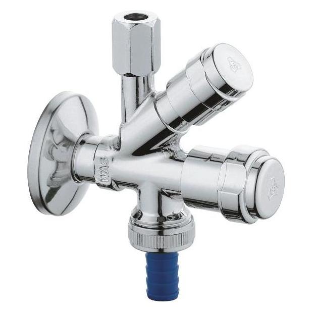 Grohe WAS Kombi-Eckventil 3/8Zoll chrom (41070000)