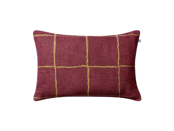 Chhatwal & Jonsson Housse de coussin Chakra 40x60 cm Ruby-masala yellow