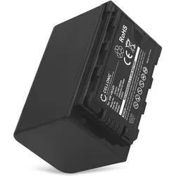Cellonic Akku für Panasonic AG-CX350, HC-X1000, AJ-PX298, AG-AC30, HC-MDH3, HC-MDH2 (Kamera Akku), Kamera Stromversorgung, Schwarz