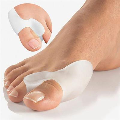 Healfit Counter Soft Big Toe Corrector, Get Relief From Bunions For Long term Comfort, Perfect For Night And Home Use white