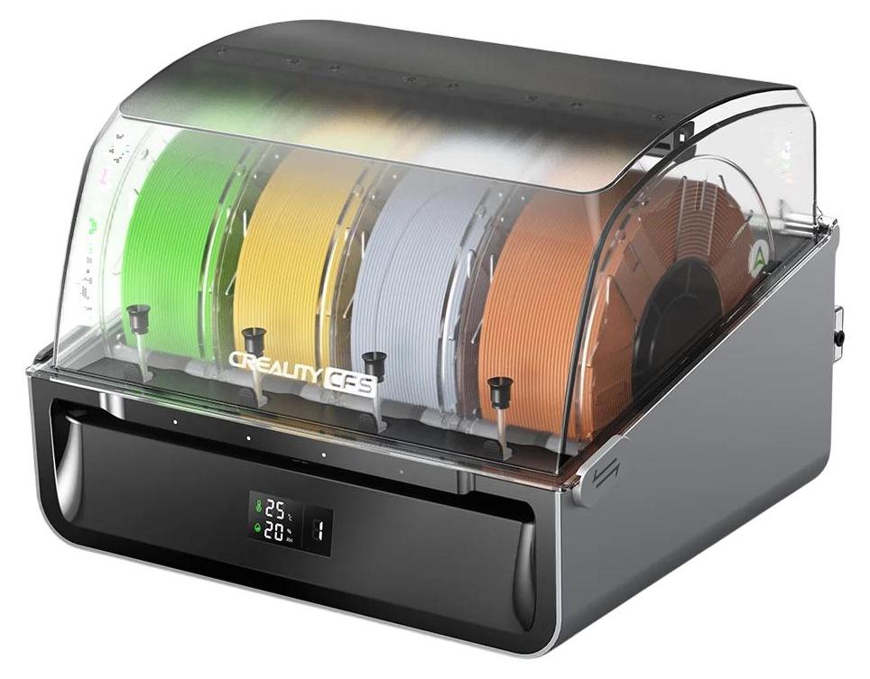 Creality K2 Plus, Fused Deposition Modeling (FDM), WLAN, Ethernet/LAN, USB Anschluss, Sichtfenster