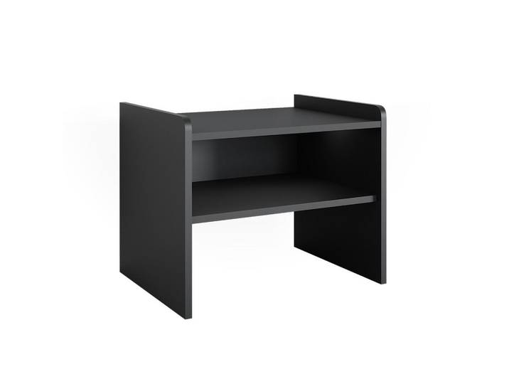 Vicco Esszimmerbank Roman Schwarz 53.5 x 41.1 cm, Holzwerkstoff, Rechteckig, 53.5x43x41.1 cm, Esszimmer, Bank, Sitzbänke